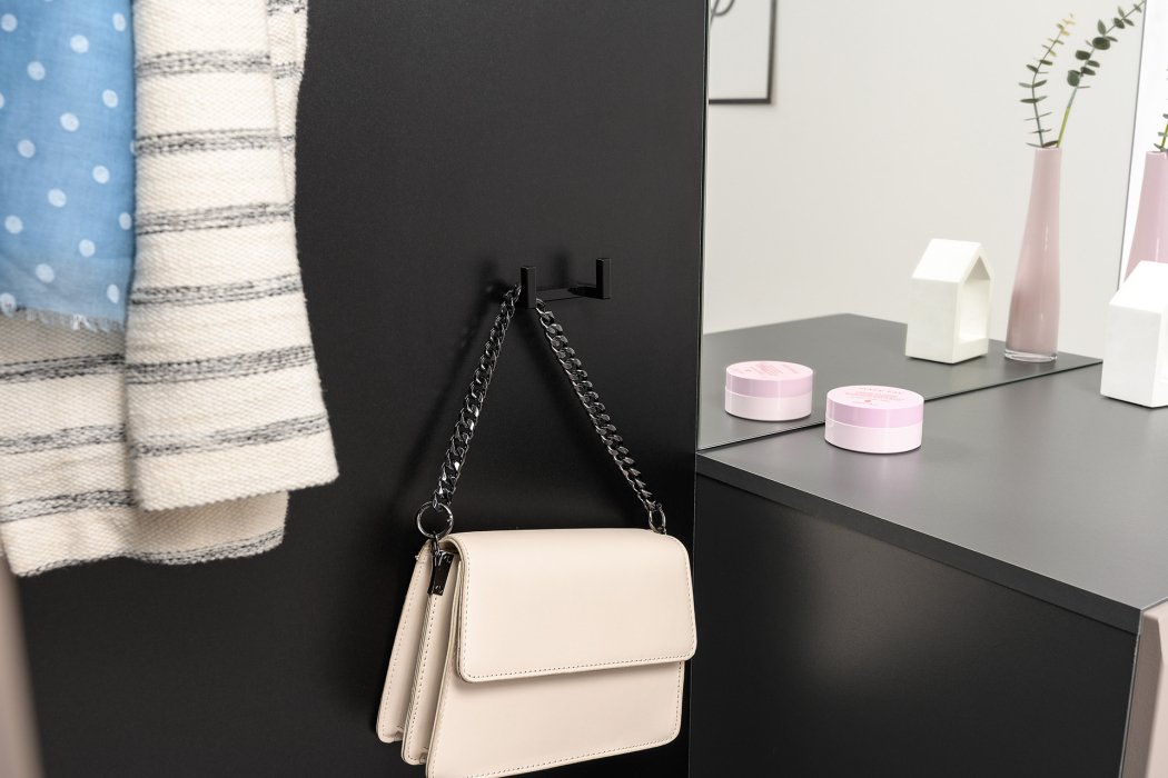 Зеркала в прихожую, Зеркало Сидней 17.12, антрацит