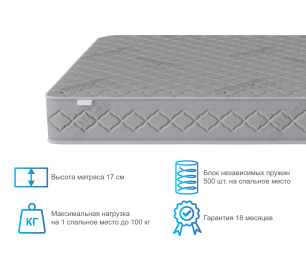 Столлайн / Матрас Фиеста 900х2000