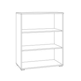 Шкаф-витрина Остин 16.394.01, белая шагрень, дуб золотой крафт