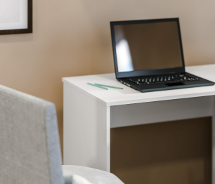 Стол Mika / Мика СБ-3277 Белый/Белый,Серый