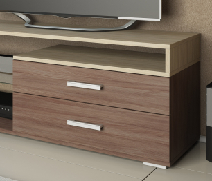 ЛДСП Тумба TV 2 Ясень Шимо