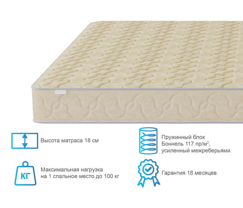 1600 x 2000, Матрас Эльбис 1600*2000