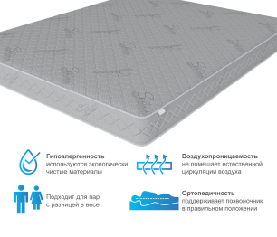 Столлайн / Матрас Фиеста 1600х2000