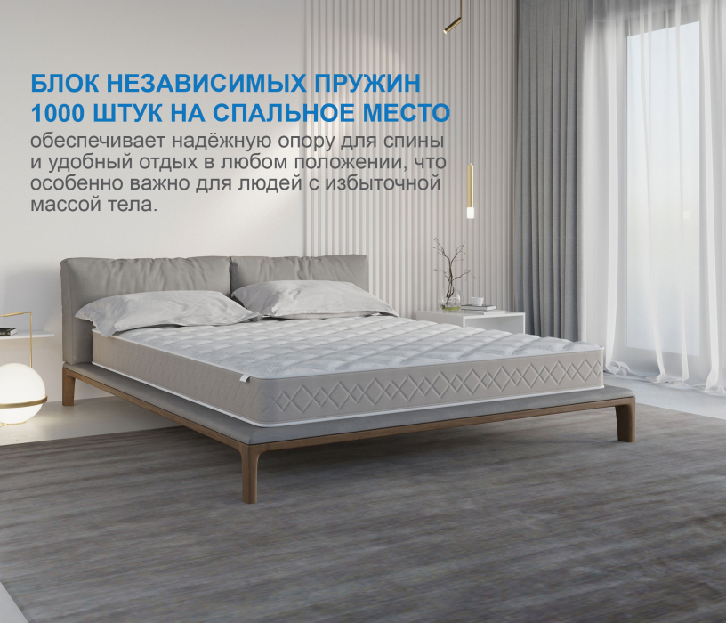 Пружинные матрасы, Матрас Корсика-Лайт 1600х2000