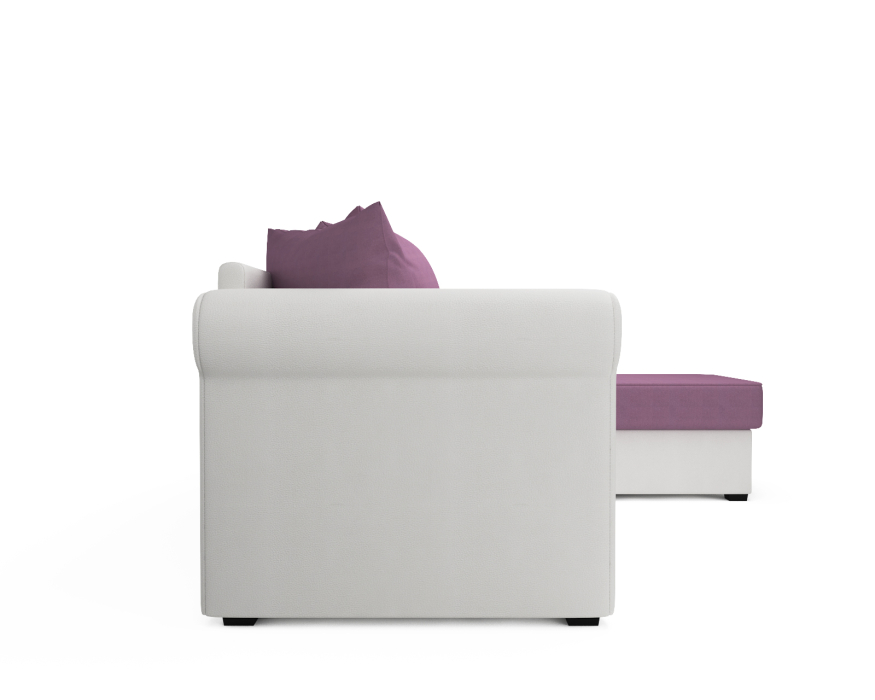 Диваны угловые в гостиную, Угловой диван Стивен, микровелюр и экокожа