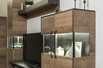 Комод с витриной Трувор 13.306