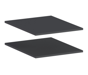 Макс СБ-3227 Полки 500 Диамант серый (2шт) (опция)