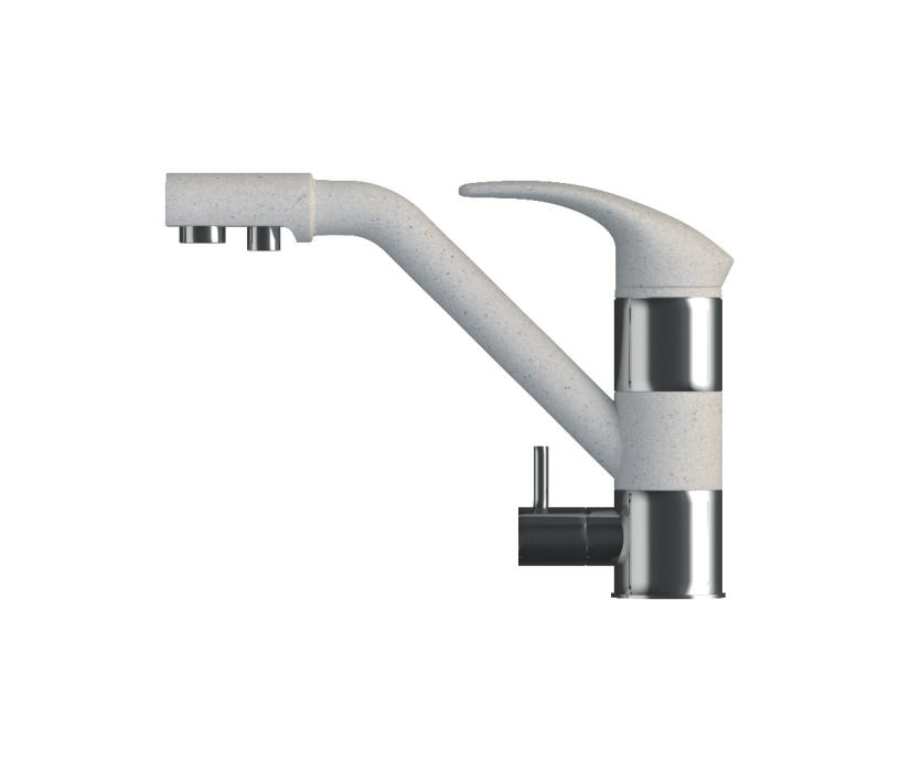 Смесители, Смеситель кухонный ДУО POLYGRAN