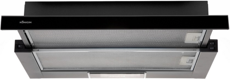 Кухонная вытяжка Konigin Helena Black Glass 60