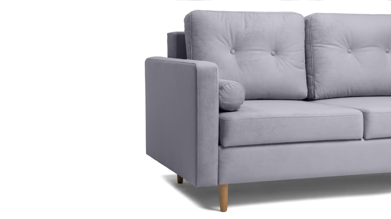 Диваны прямые кухонные, Диван Lucas 140, велюр