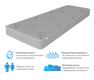 Столлайн / Матрас Фиеста 900х2000