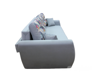 Прямой диван Джулиан с подлокотниками, велюр