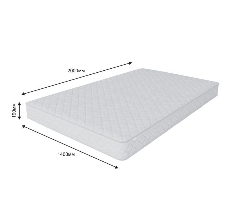 1400 x 2000, Матрас Классик-Оптима 1400*2000