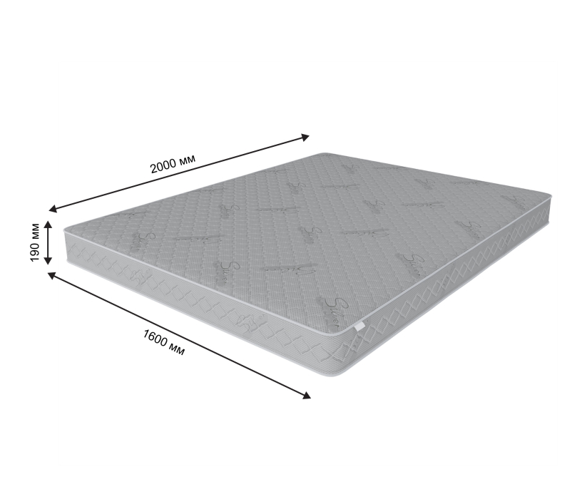 1600 x 2000, Матрас Премиум Пломбир 1600*2000