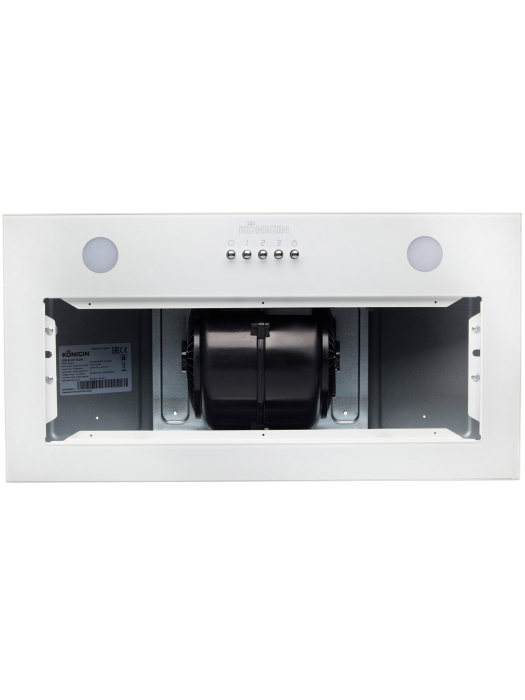 Вытяжки, Кухонная вытяжка Konigin Skylark White Glass