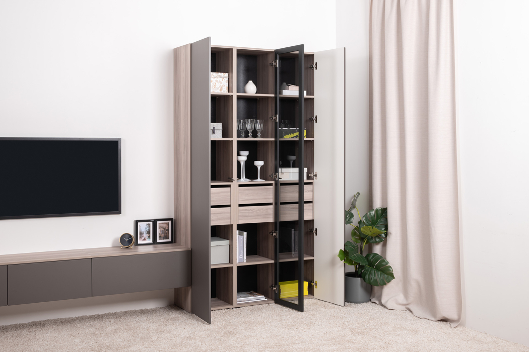 Шкафы пеналы, Шкаф-пенал Роквуд 16.322.03