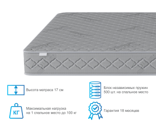 Столлайн / Матрас Фиеста 1400х2000
