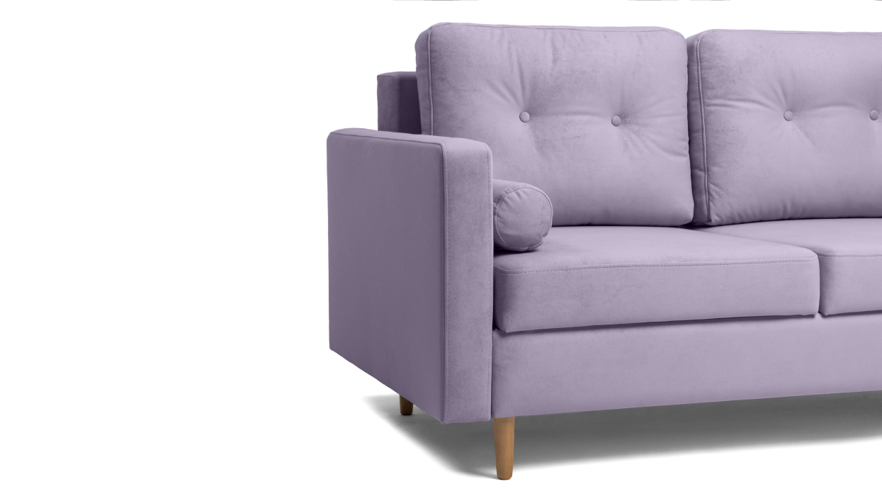 Диваны прямые кухонные, Диван Lucas 140, велюр