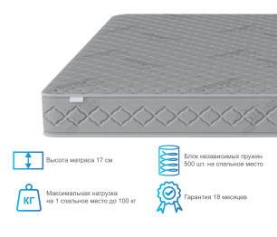 Столлайн / Матрас Фиеста 1800х2000